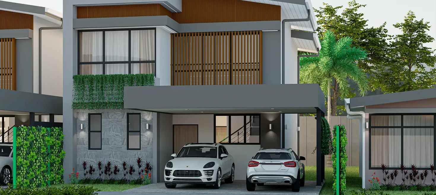 Casas con dos cuartos y dos baños en Pérez Zeledón - Costa Rica